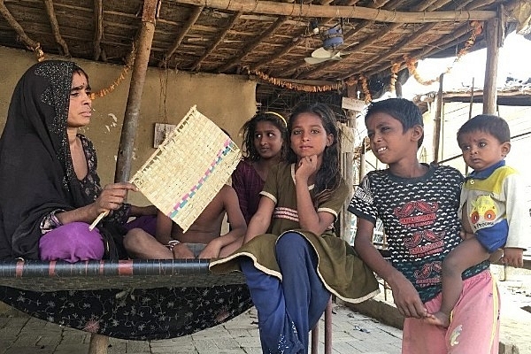 Pakistani Hindu refugee camp in Adarsh Nagar, Delhi.