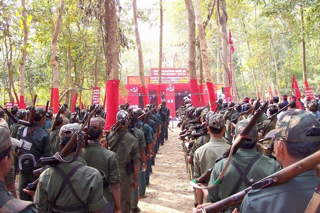 A Maoist rally (Wikimedia Commons)&nbsp;