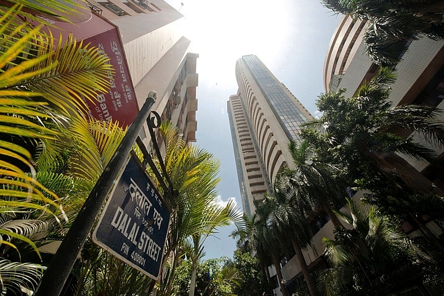 Bombay Stock Exchange. (Aniruddha Chowdhury/Mint via GettyImages)