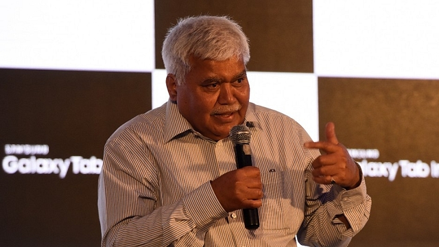 The TRAI Chief RS Sharma. (Sonu Mehta/Hindustan Times via Getty Images)