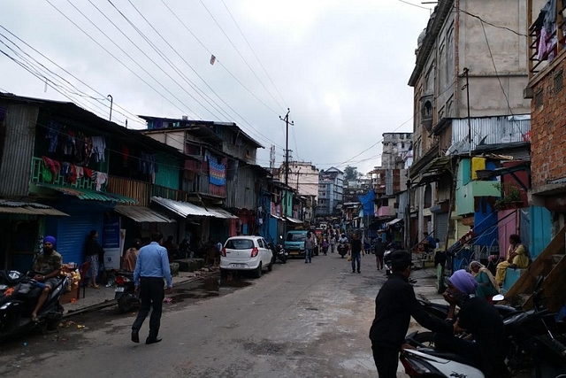 The colony from where the residents are being asked to vacate by the government