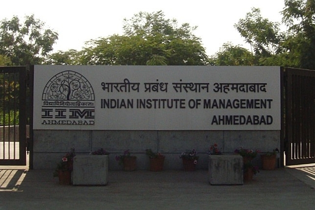 IIM Ahmedabad.