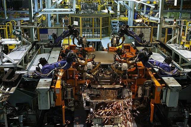 An Indian factory. (MANPREET ROMANA/AFP/Getty Images)&nbsp;