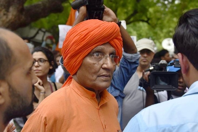 Swami Agnivesh. (Ajay Aggarwal/Hindustan Times via Getty Images)