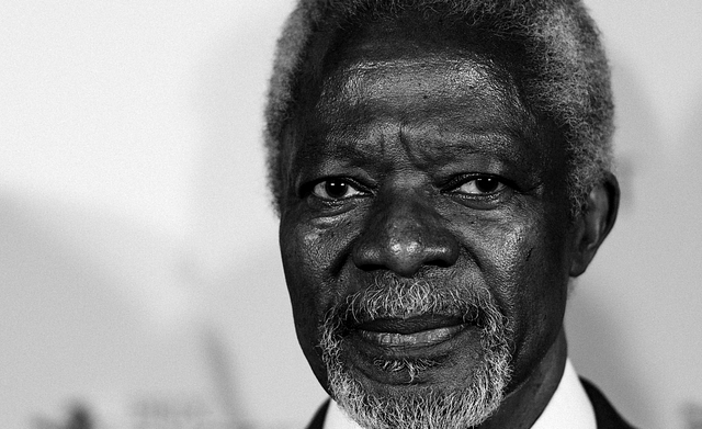 Former UN Secretary-General Kofi Annan (Ben A. Pruchnie/Getty Images for Prix Pictet)