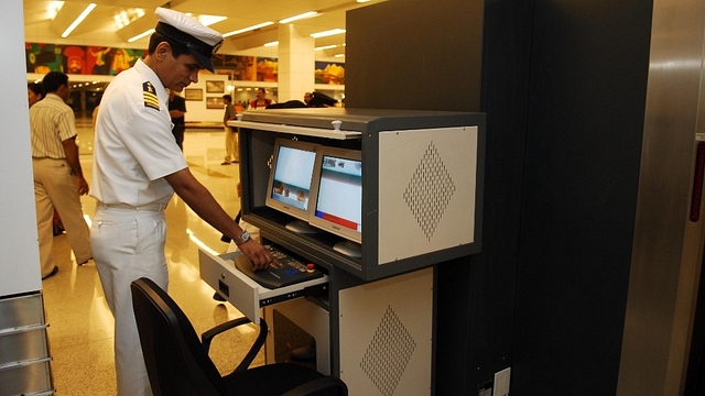 Security scanner at Delhi Airport (Representative image) (Pradeep Gaur/Mint via Getty Images)