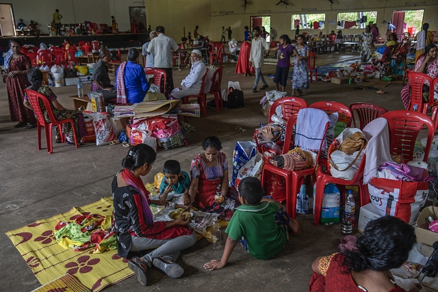 A flood relief camp in Kerala (Atul Loke/Getty Images)