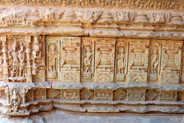 Saraswati temple sculptures