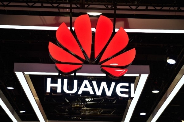 Huawei pavilion at the CES 2018 expo in Las Vegas Nevada (David Becker/Getty Images)