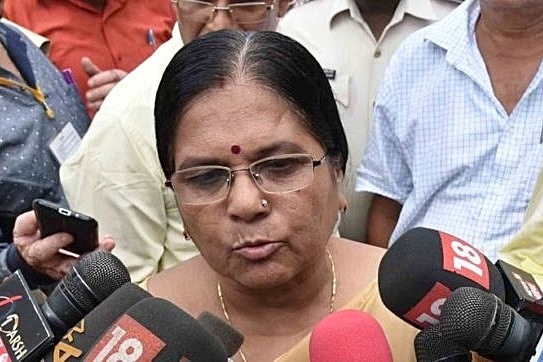 Bihar Minister Manju Verma (pic tweeted by @DDNewsLive)