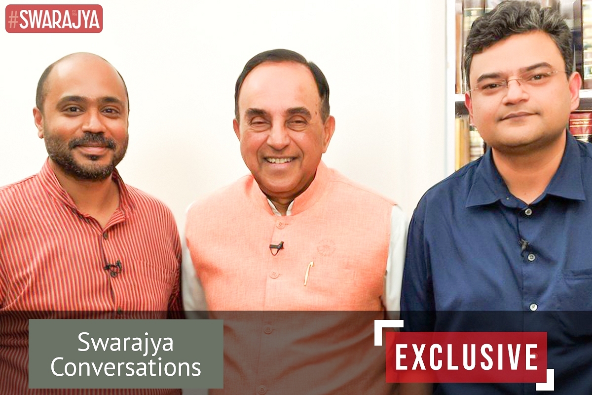 Exclusive: Swarajya Conversations With Rajya Sabha MP Subramanian Swamy