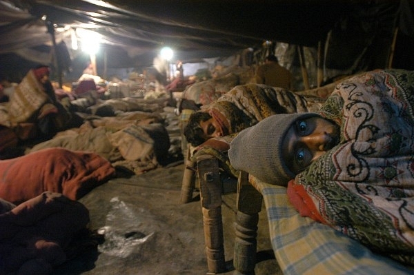 Homeless people in India (Ishan Tankha/The India Today Group/Getty Images)