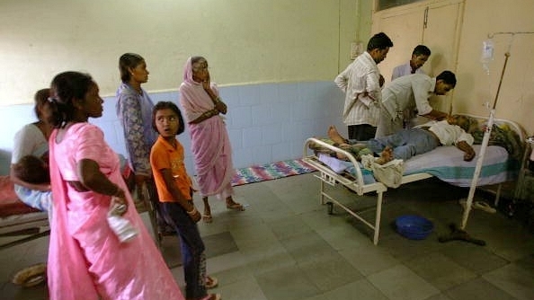 A rural hospital in India. (Uriel Sinai/Getty Images)