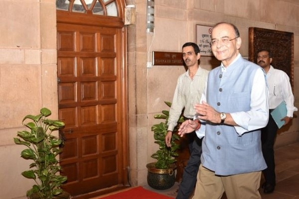 Finance Minister returning to work (@FinMinIndia/Twitter)