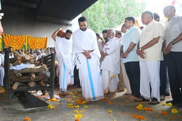 Funeral of Nandamuri Harikrishna (@JaiTDP/Twitter)