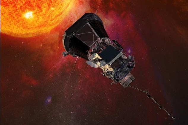 Parker probe will touch the Corona of the Sun (Image Source : NASA on Twitter)&nbsp;