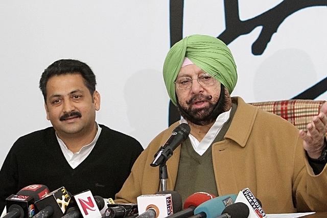 Punjab Chief Minister Captain Amarinder Singh (Photo by Keshav Singh/Hindustan Times via Getty Images)