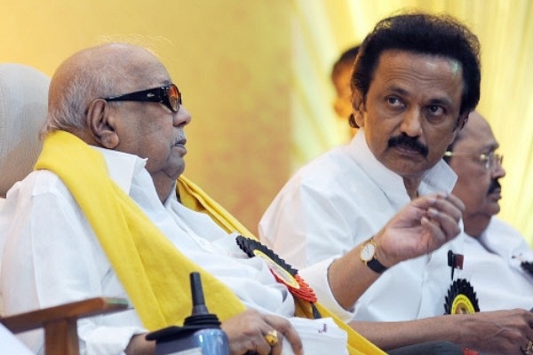 M Karunanidhi and his son Stalin