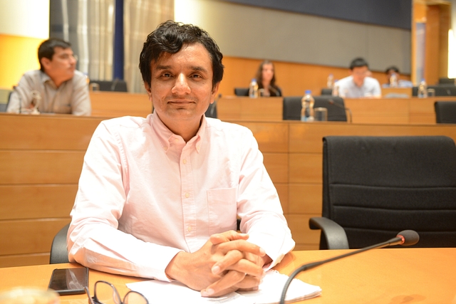 Outgoing Infosys CFO MD Ranganath (Hemant Mishra/Mint via Getty Images)