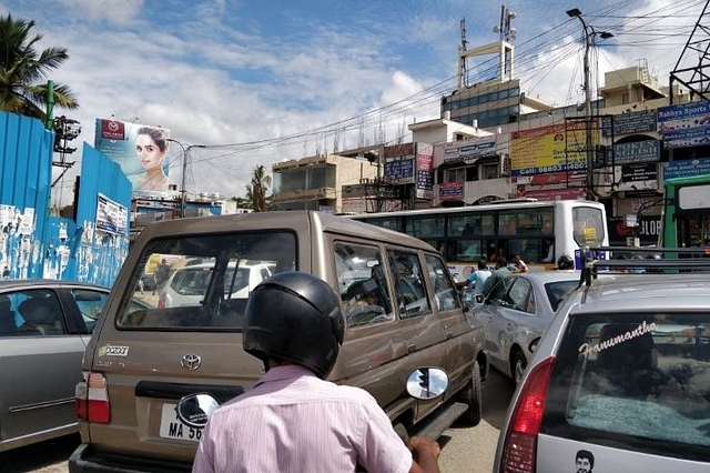 Bengaluru Traffic has been a key challenge to the city’s administration ( @pratsgerrad/Twitter)