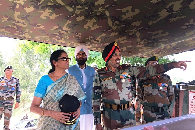 Defence Minister Nirmala Sitharaman dedicates strategically important 250 feet long historic bridge at Hussainiwala, Punjab to the nation.