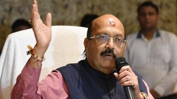 Amar Singh. (Subhankar Chakraborty/Hindustan Times via Getty Images)