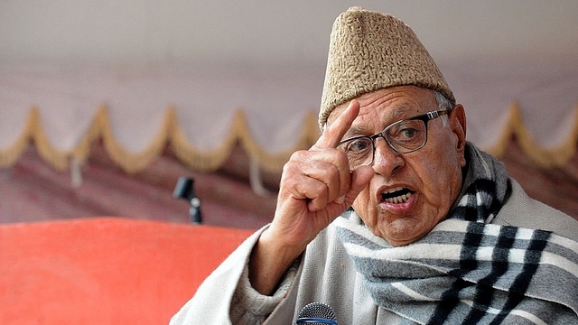 Farooq Abdullah (ROUF BHAT/AFP/GettyImages)