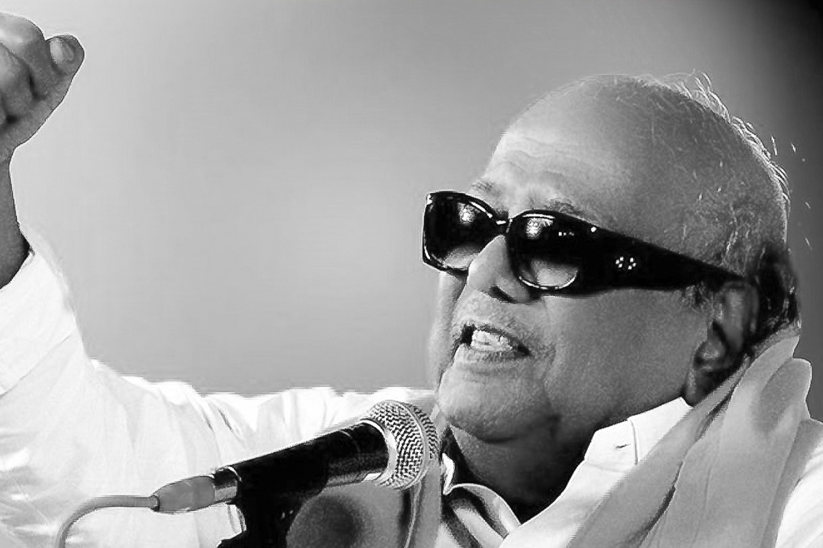 M Karunanidhi was a master Machiavellian politician in a democratic environment.