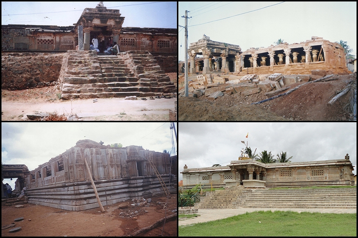 Sri Malleshwara Temple Aghalaya, K R Pet Taluk, Mandya District
