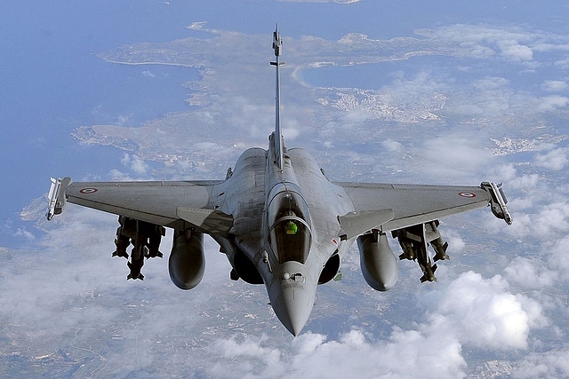  A French Rafale fighter jet from the Istres military airbase (GERARD JULIEN/AFP/GettyImages)