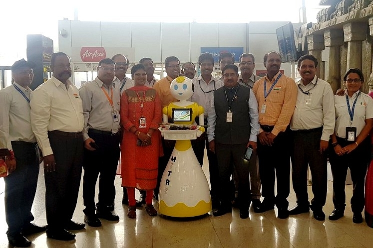 AAI Introduces Autonomous Robots At Chennai Airport To Greet Passengers And Answer Queries