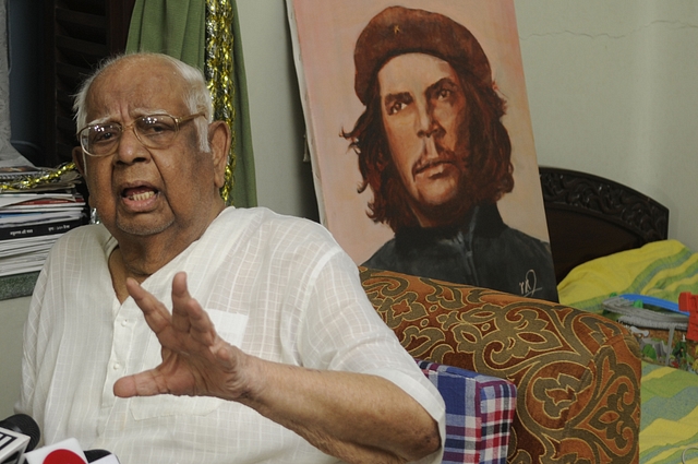 Former Speaker of the Lok Sabha  Somnath Chatterjee. (Samir Jana/Hindustan Times via Getty Images)