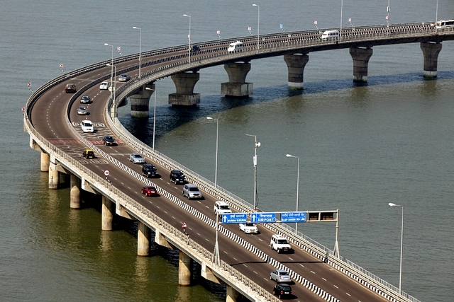 French President Nicolas Sarkozys convoy pass through Bandra-Worli Sea Link. (Representative Image/Kunal Patil/Hindustan Times via Getty Images)