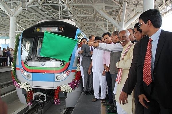 Representative Image. (Hyderabad Metro Rail Limited/Facebook)