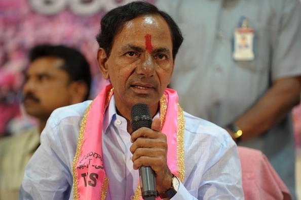 Telangana Chief Minister K Chandrasekhar Rao (NOAH SEELAM/AFP/Getty Images)