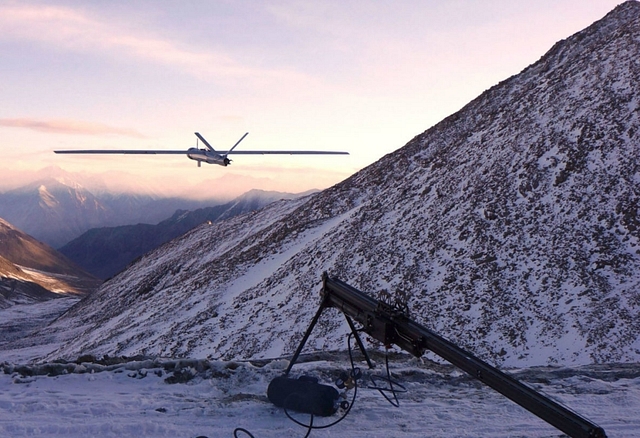 A SpyLite mini unmanned air vehicle.