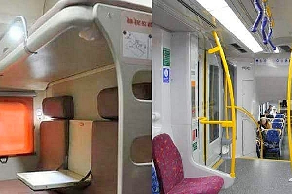 Interior view of the train (Facebook)