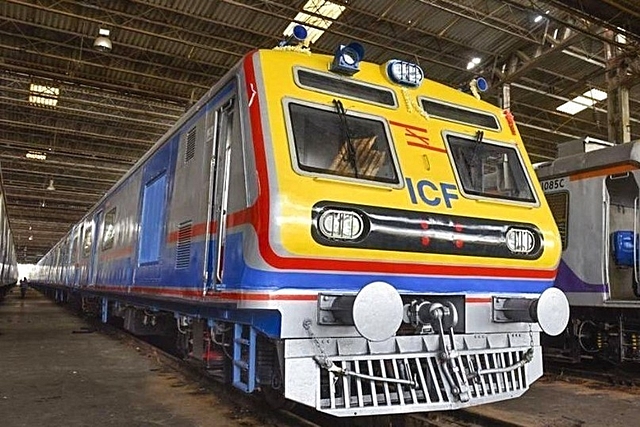 A Mumbai local AC train (Pic: Facebook)