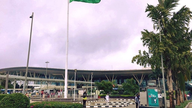 Bengaluru International Airport. (pic via Twitter)