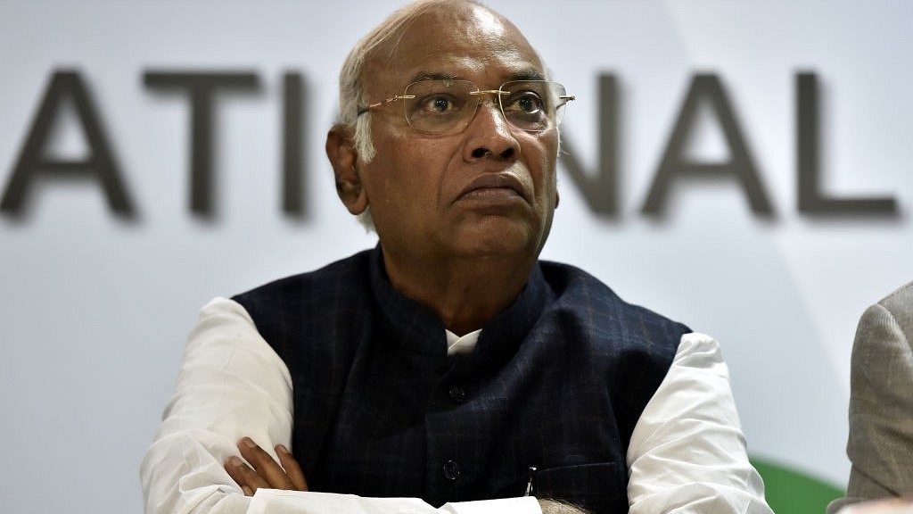 Congress Leader Mallikarjun Kharge (Photo by Sonu Mehta/Hindustan Times via Getty Images)