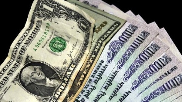 The US dollar and the Indian rupee.