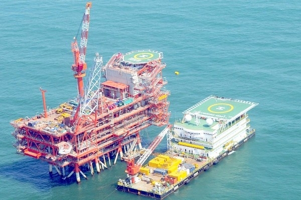 Control and raiser platform at Reliance Industries Krishna Godavari Water Basin. (Abhijit Bhatlekar/Mint via Getty Images)