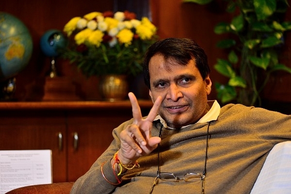 Commerce and Industry Minister Suresh Prabhu (Priyanka Parashar/Mint via Getty Images)