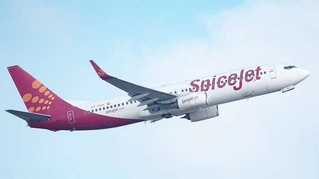 A SpiceJet airplane. (File Photo)