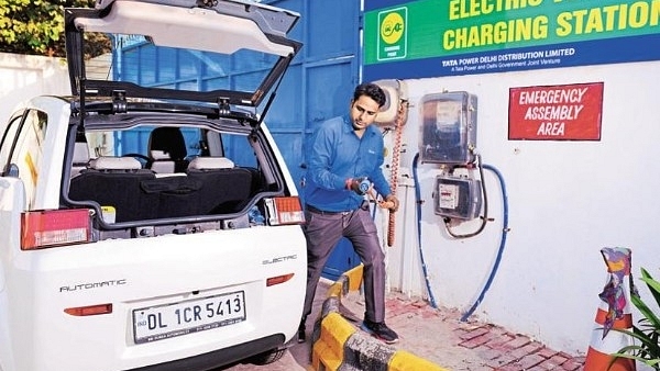 Electric Vehicle Charging Station (Pradeep Gaur/Mint via Getty Images)<a href="javascript:void(0)"></a>