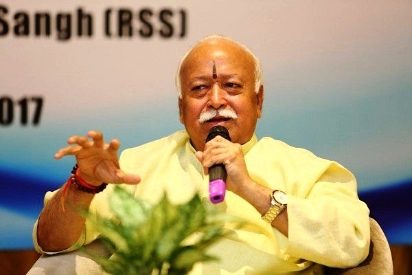 RSS chief Mohan Bhagwat (@RajivMessage/Twitter)