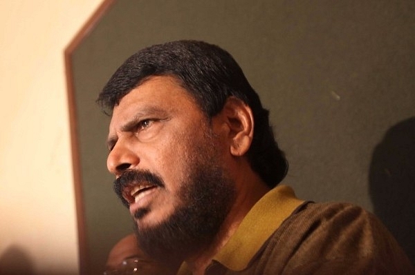 Union Minister for Social Justice and Empowerment, Ramdas Athawale. (Vijayanand Gupta/Hindustan Times via Getty Images)