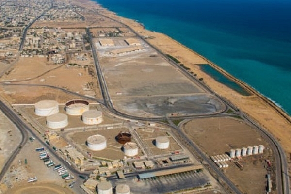 Chabahar Port in Iran.