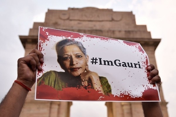 Gauri Lankesh, a journalist from Bengaluru had been murdered about same time last year, on September 6. (Photo by Burhaan Kinu/Hindustan Times via Getty Images)