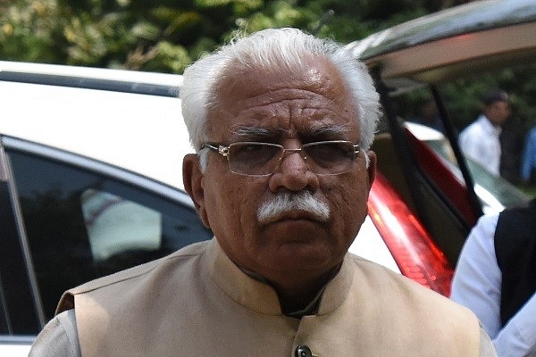 Haryana Chief Minister ML Khattar (Sushil Kumar/Hindustan Times via Getty Images)